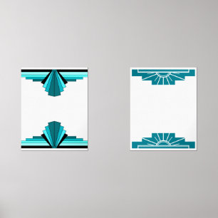 Sets De Impresiones Sol Art deco