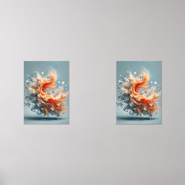 Sets De Impresiones Splash Tropical (Anverso)