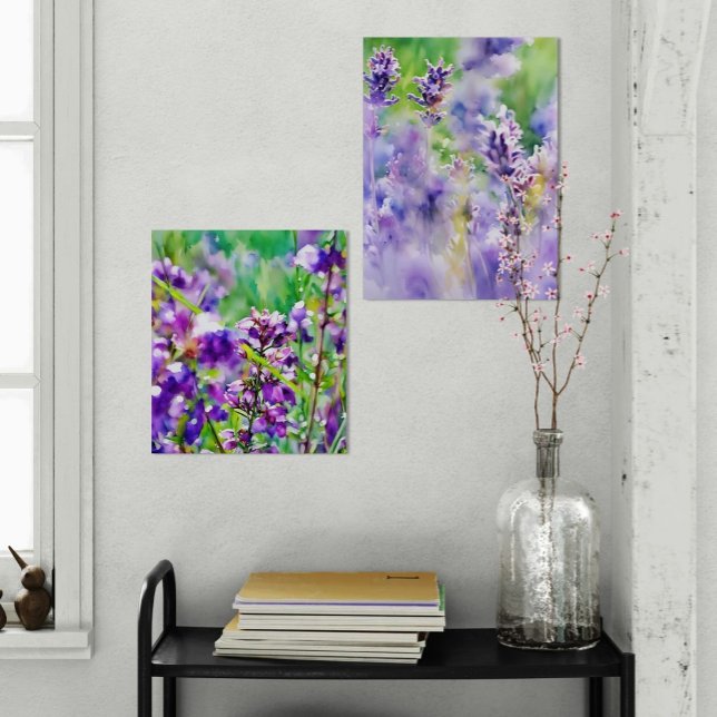 Sets De Impresiones Sueños de Lavender: Un Dueto de Serenidad Púrpura (Subido por el creador)