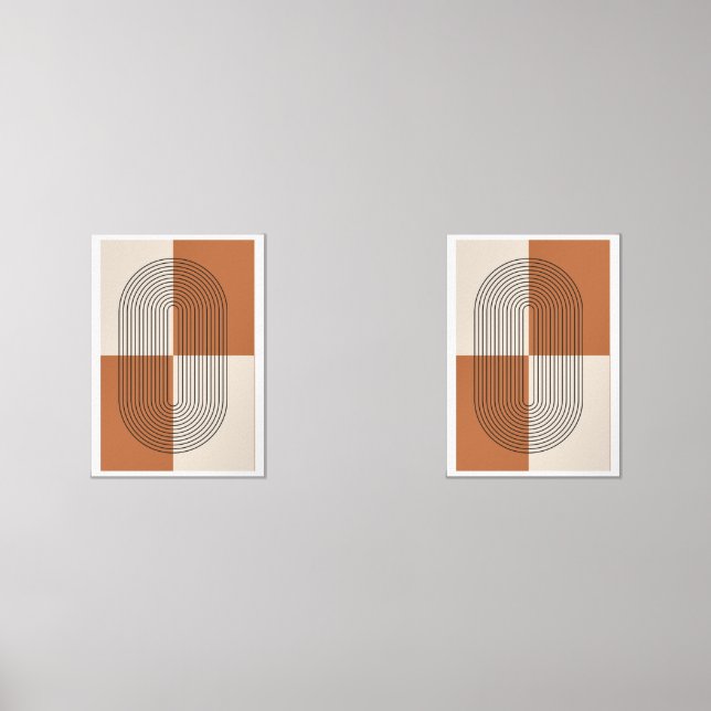 Sets De Impresiones Tonos de la tierra del Boho (Anverso)