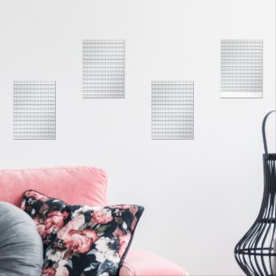 Sets De Impresiones Una cordillera cubierta de nieve bajo un azul clar