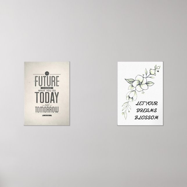 Sets De Impresiones Words to inspire poster (Anverso)