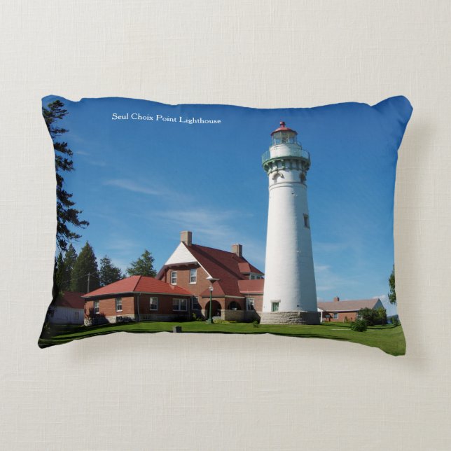 Seul Choix Point Lighthouse almohada acento (Reverso)