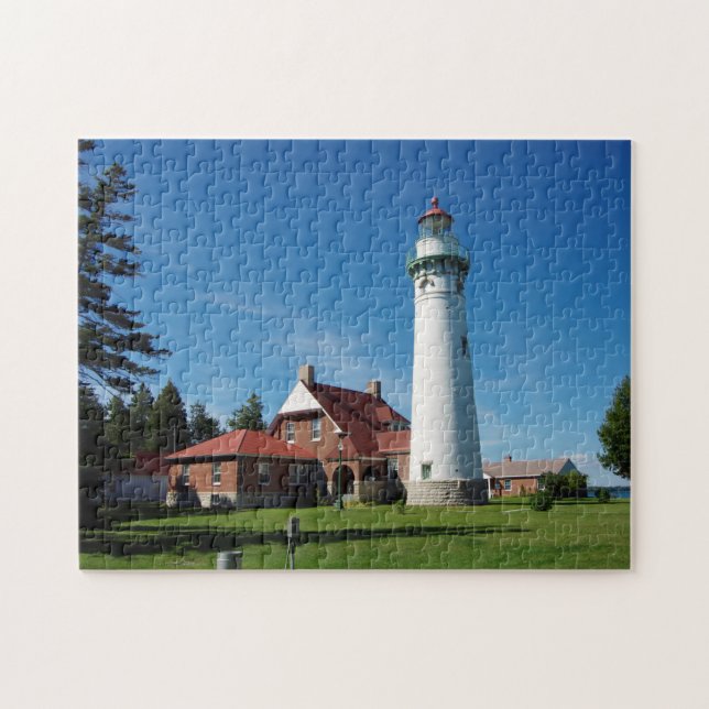 Seul Choix Point Lighthouse rompecabezas rompecabe (Horizontal)