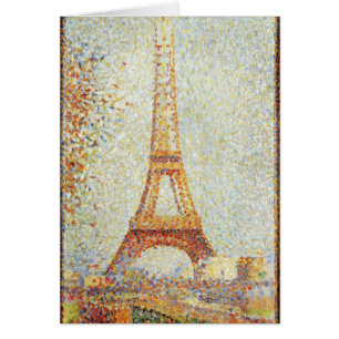 Seurat que pinta la torre de Effiel