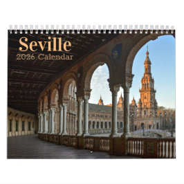 Sevilla, España 2026 Calendario fotográfico