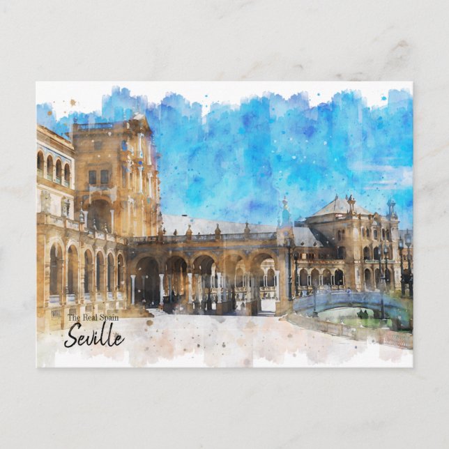 Sevilla - La verdadera postal española (Anverso)