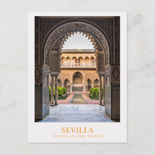 Sevilla, Puertas del Mundo, Postales de Viaje (Anverso)