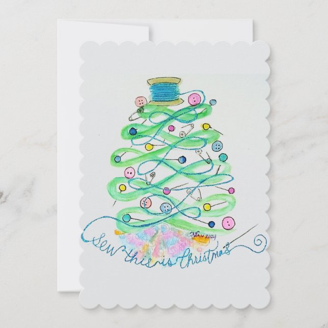 Sew Esto Es Navidad (Anverso)