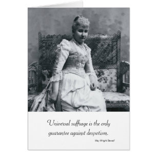 Sewall-Madres y política de mayo Wright