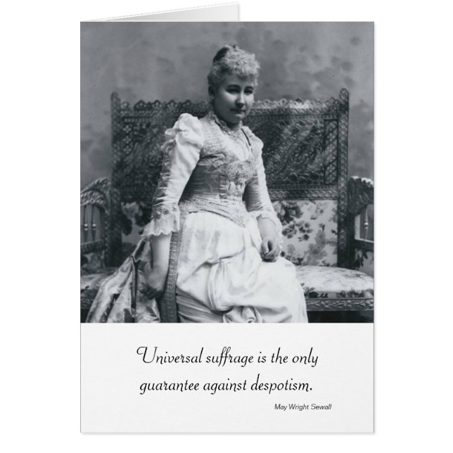 Sewall-Madres y política de mayo Wright (Frente)