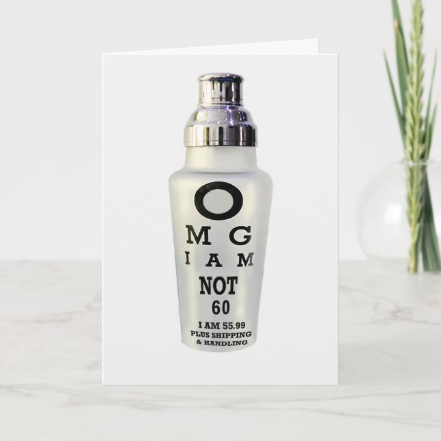 Sexagésima tarjeta de cumpleaños (Anverso)