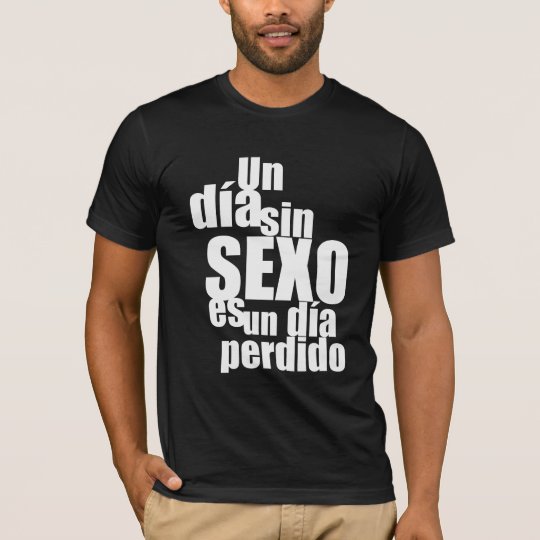 Sexo 1. Blanco T-Shirt. Camiseta