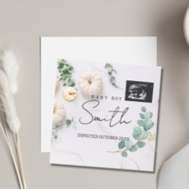 Sexo de calabaza Invitación de embarazo de caída n