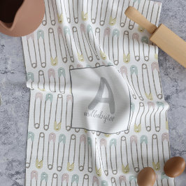 Sexo Neutral Diaper Pin Patrón Cocina Toalla