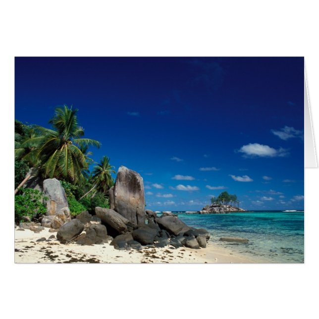 Seychelles, Isla de Mahe, Playa Anse Royale. (Anverso (Horizontal))