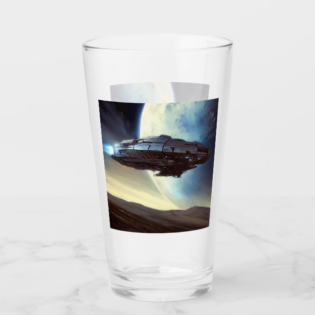 SF Orbiting Spaceship 2 (Anverso)