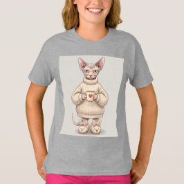 Sfinx en un suéter y unas zapatillas, por Natasha