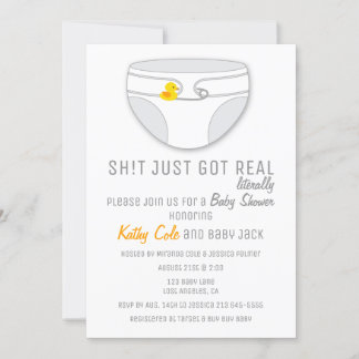 Sh!t Acabo De Recibir Una Invitación De Baby Showe