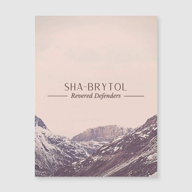 Sha-Brytol Magnet (Anverso)