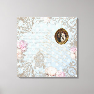Shabby Chic 2 - Lienzo envuelto