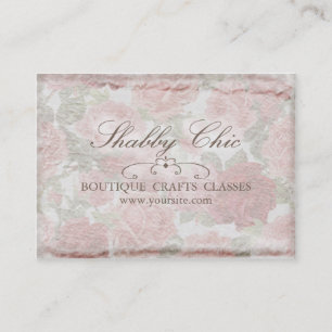 SHABBY CHIC II ~ Tarjeta de presentación
