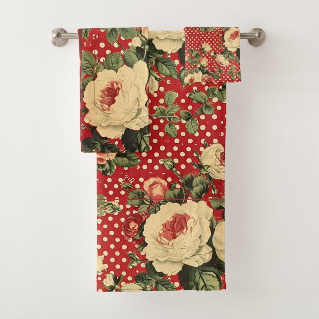 Shabby Chic rojo vintage (In situ)