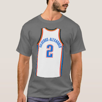 Shai GilgeousAlexander Oklahoma City Jersey Qiangy