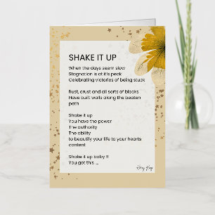 Shake It Up - Aumentando Poesía Motivacional