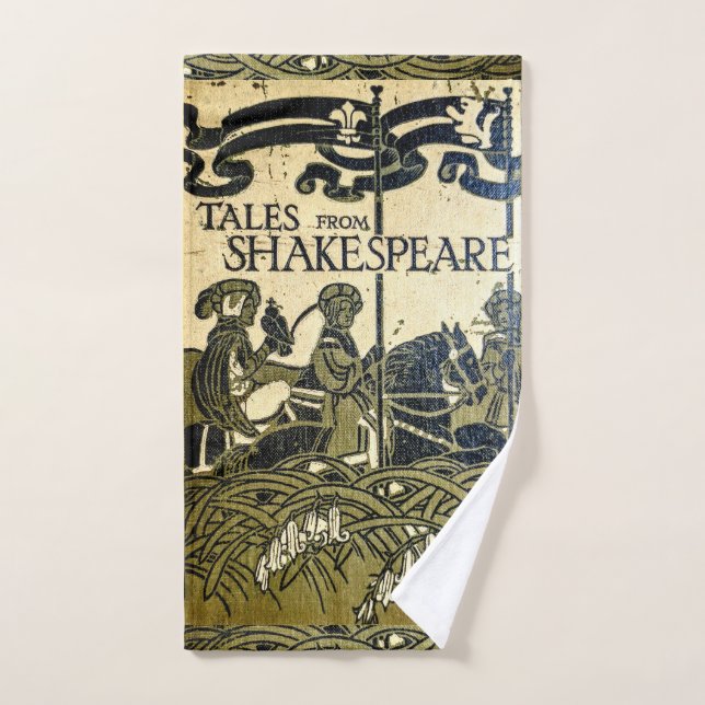 Shakespeare Art Nouveau (Toalla de mano)