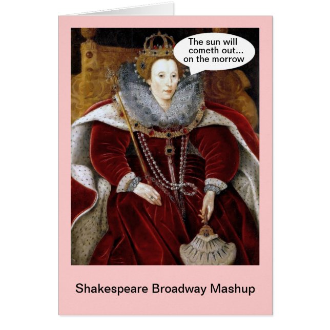 Shakespeare Broadway Mashup - Annie (Frente)