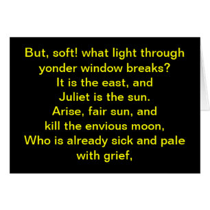 Shakespeare: Juliet es el sol