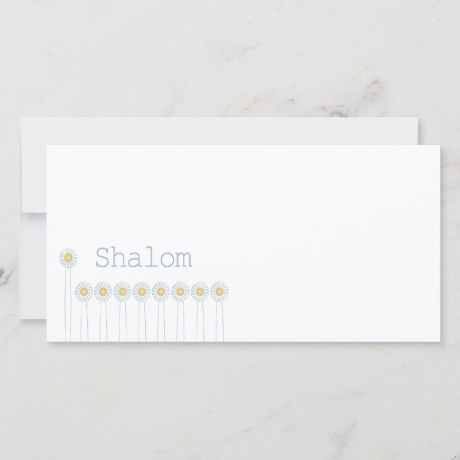 Shalom {Horizontal} (Anverso)