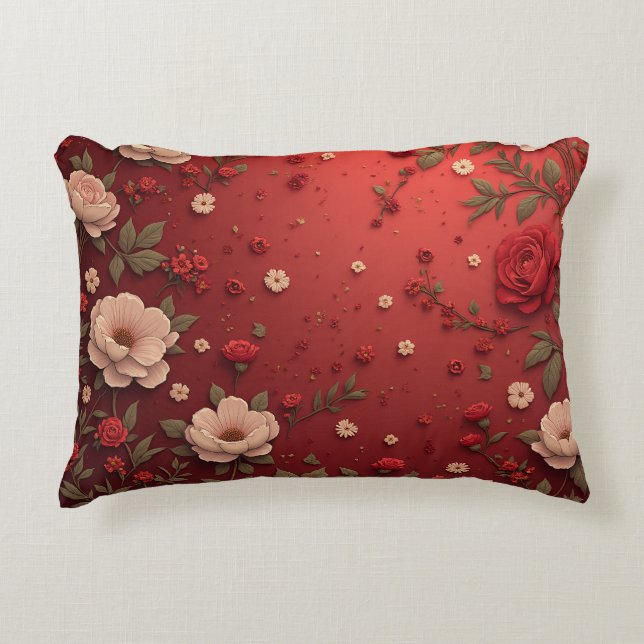 Sham de almohada floral de VisualNest,PillowCase (Anverso)