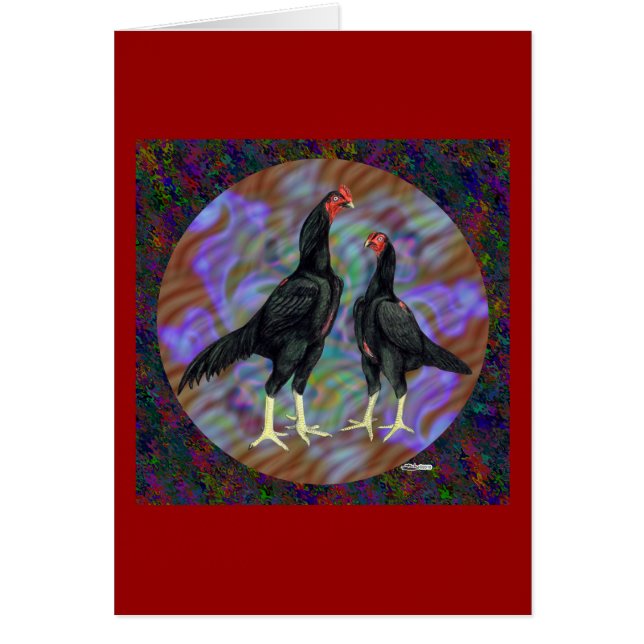 Shamo: Par negro (Frente)