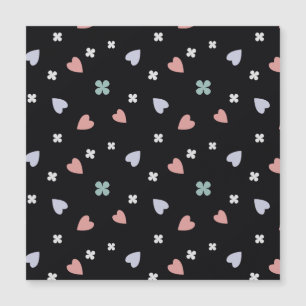 Shamrock and Hearts Pattern