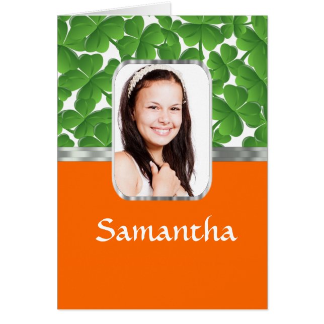 Shamrock and naranja (Frente)