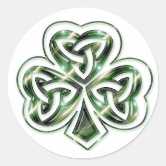 Shamrock celta :: Pegatinas de Diseño Espacial Ver