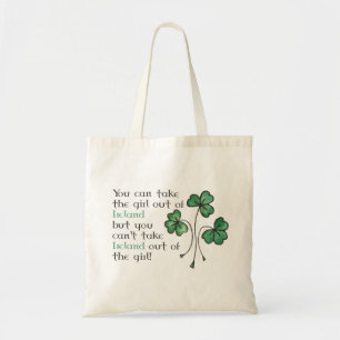 Shamrock Chica irlandés presupuesto para la bolsa
