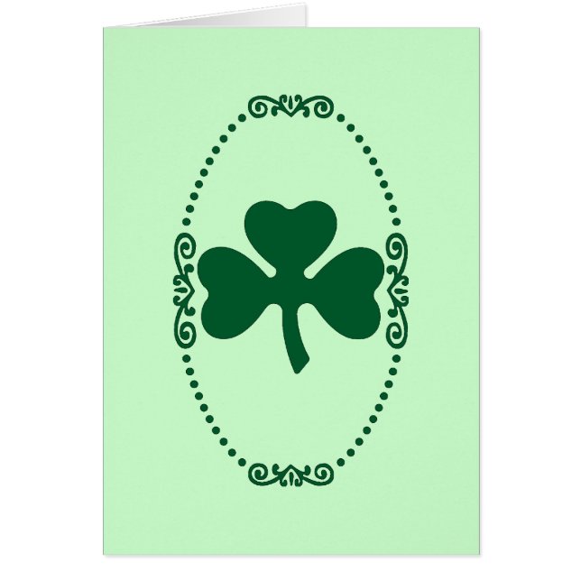 Shamrock con puntos (Frente)