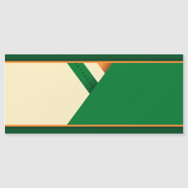 Shamrock de bandera irlandesa en el Día de San Pat