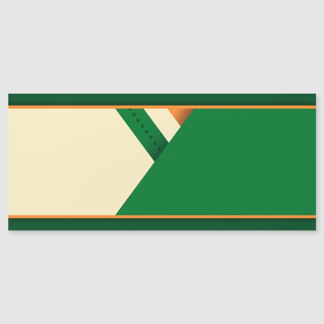 Shamrock de bandera irlandesa en el Día de San Pat (Anverso)