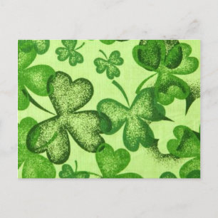 Shamrock - Invitación postal