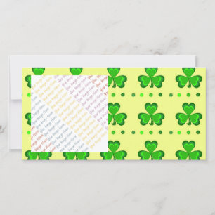 Shamrock on Gold