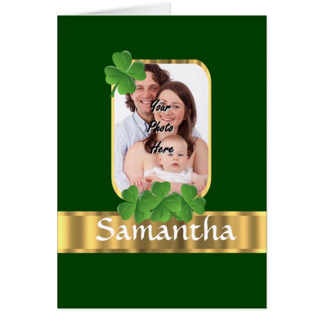 Shamrock personalizado (Frente)