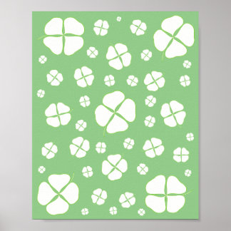 Shamrock señala a Posters de colores Shamrock