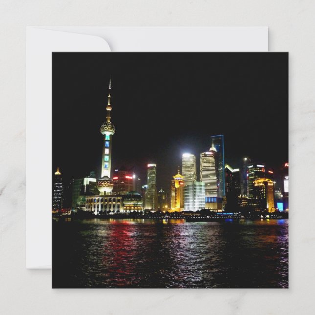 Shanghai de noche (Anverso)