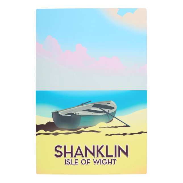 Shanklin, poster de viaje de la isla de Wight (Anverso)