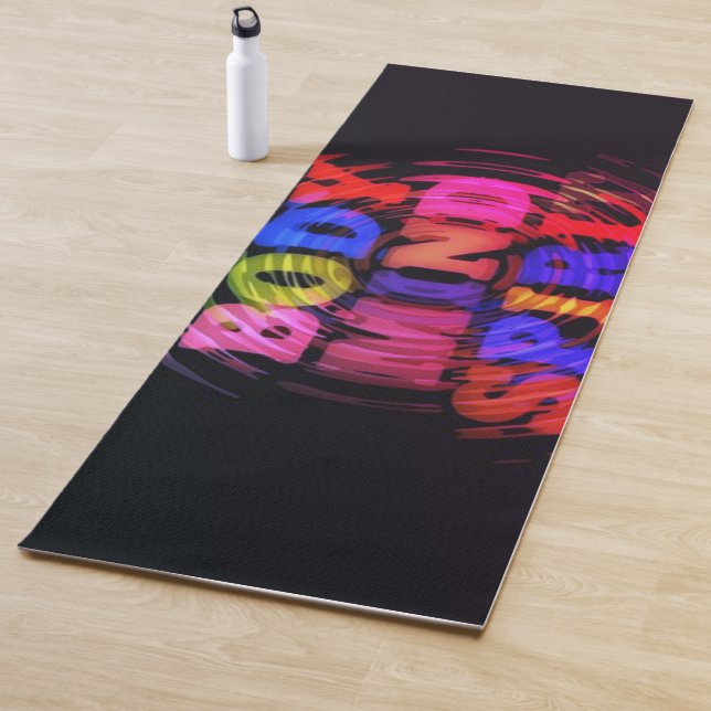 Shanti "Body Mind Spirit" Peace Yoga Mat (In situ)
