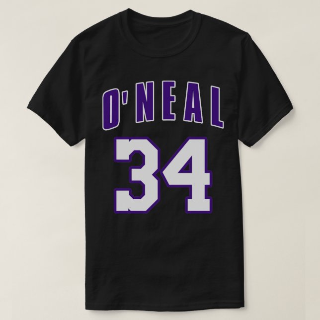 Shaquille ONeal Jersey Yellow (Diseño del anverso)